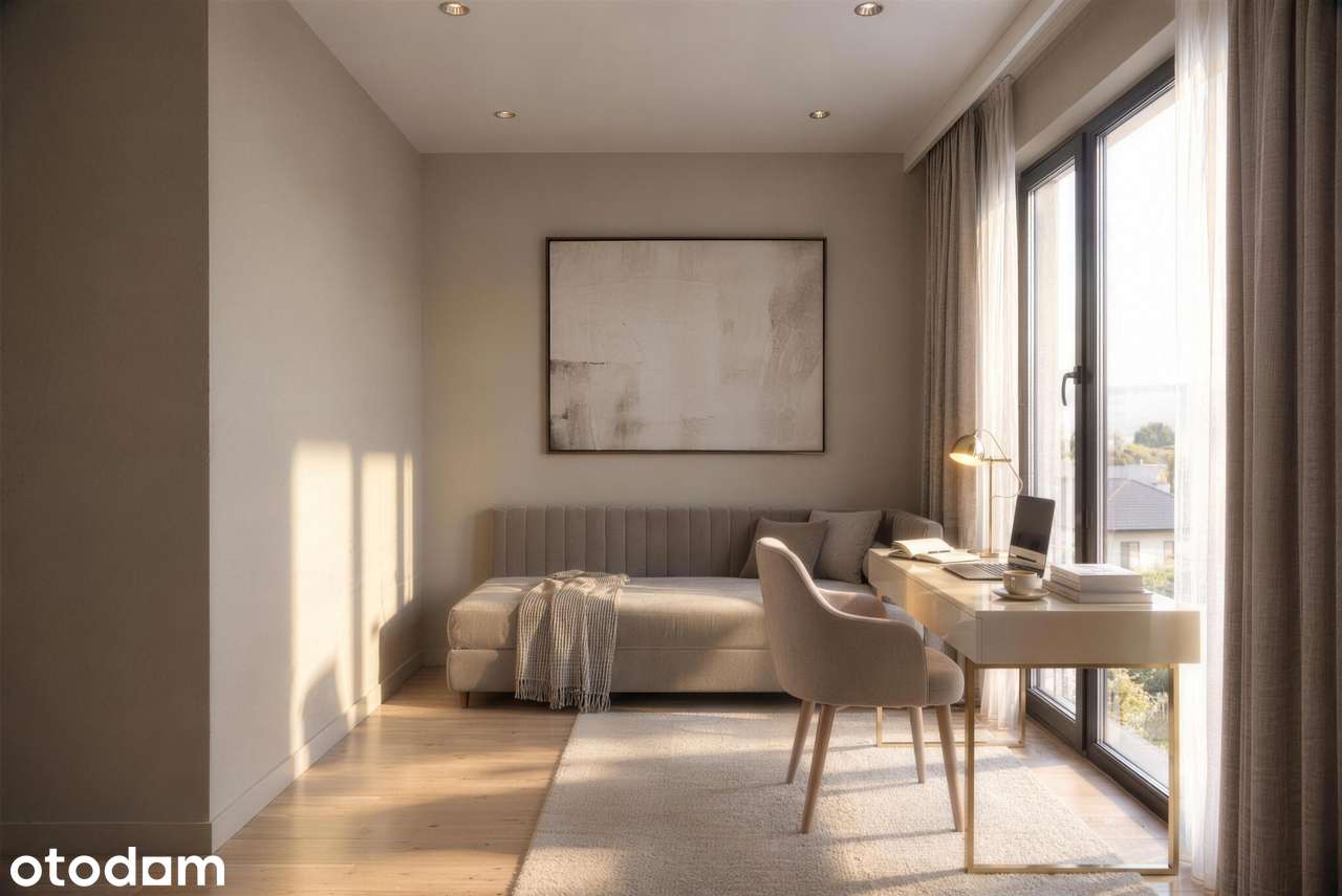 Apartament 84 m² z panoramicznym oknem | 3 pokoje | Wola