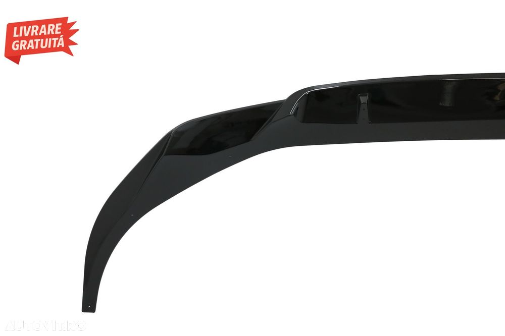 Prelungire Bara Fata Negru Lucios BMW 7 Series G11 G12 LCI M Sport (02.2019-) Negr- livrare gratuita - 3