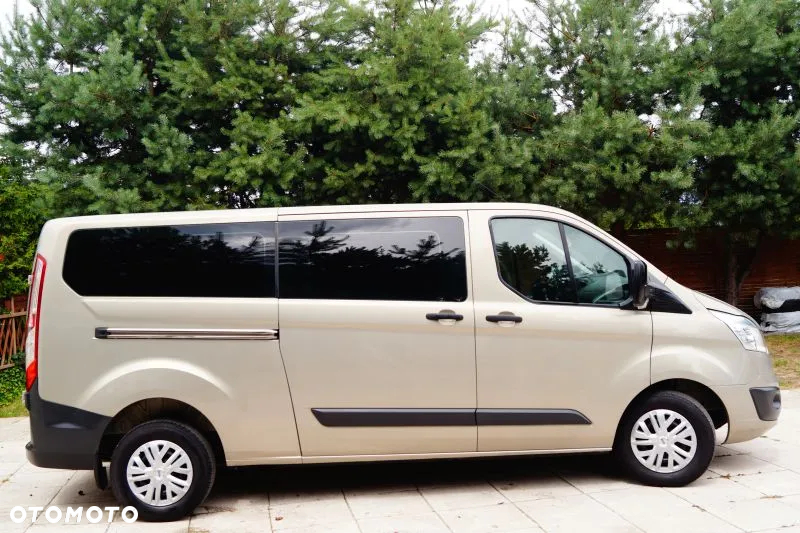 Ford Transit Custom Long Brygadówka 6 Osób 2 x Klima Bogata Opcja Salon Pl  155 Koni Faktura Vat - 13