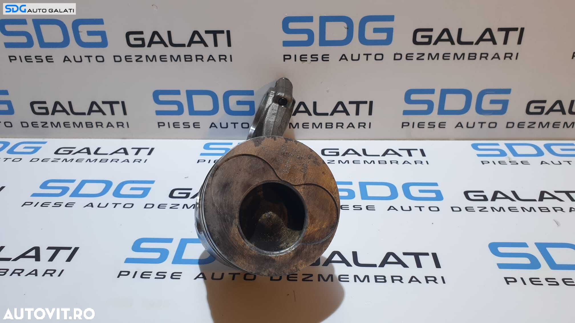Piston Pistoane Complete cu Biela Skoda Superb 2 1.9 TDI BLS 2008 - 2015 Cod 038G - 4