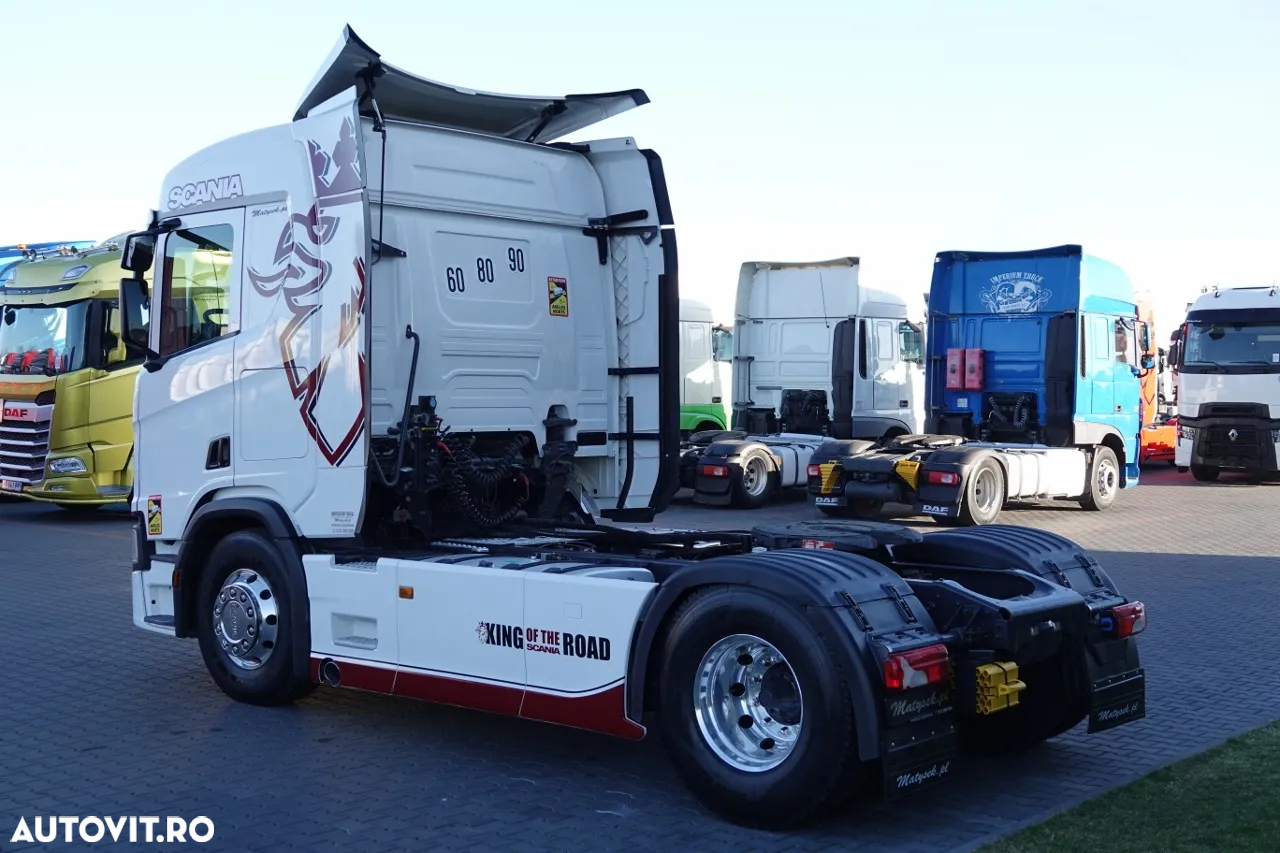Scania R 450 / RETARDER / HIDRAULICĂ / LOW CAB / JANTE ALIE / ANVELOPE 100% / DUPĂ CONTRACTUL DE SERVICE - 6
