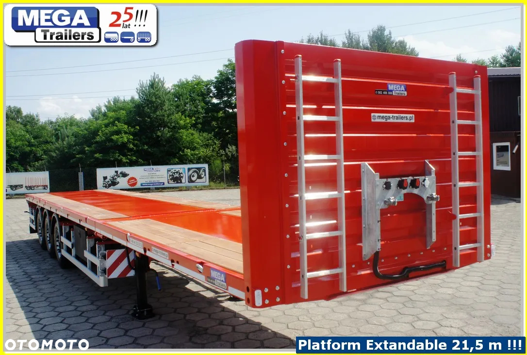 Inny TELEMEGA wysuw 7.50 m, 3 osie, ADR EX3- MEGA Trailers!! - 17