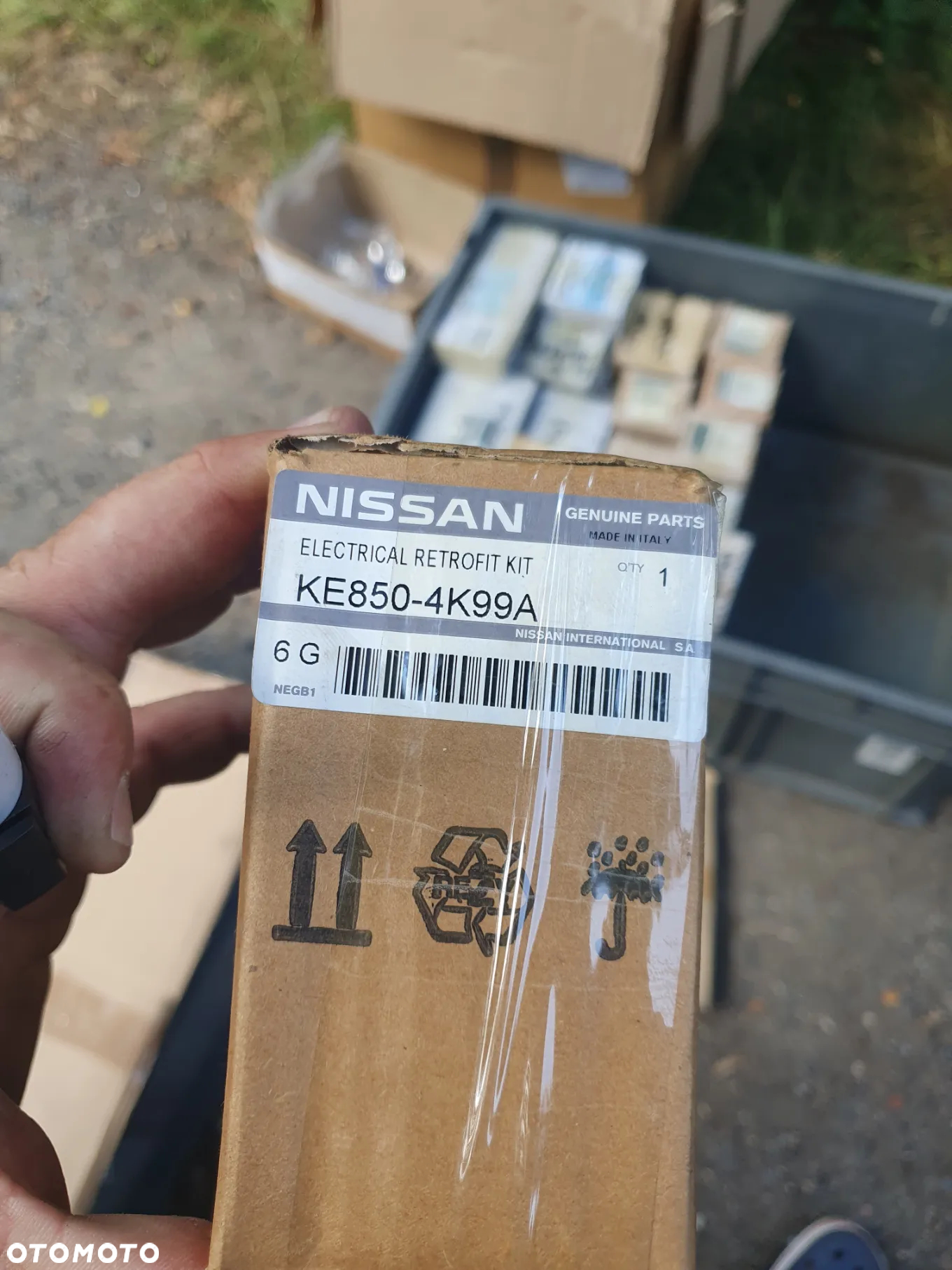 Nissan Navara D23 KE850-4K99A Wiązka instalacji elektrycznej tylnej paki zabudowy - 5