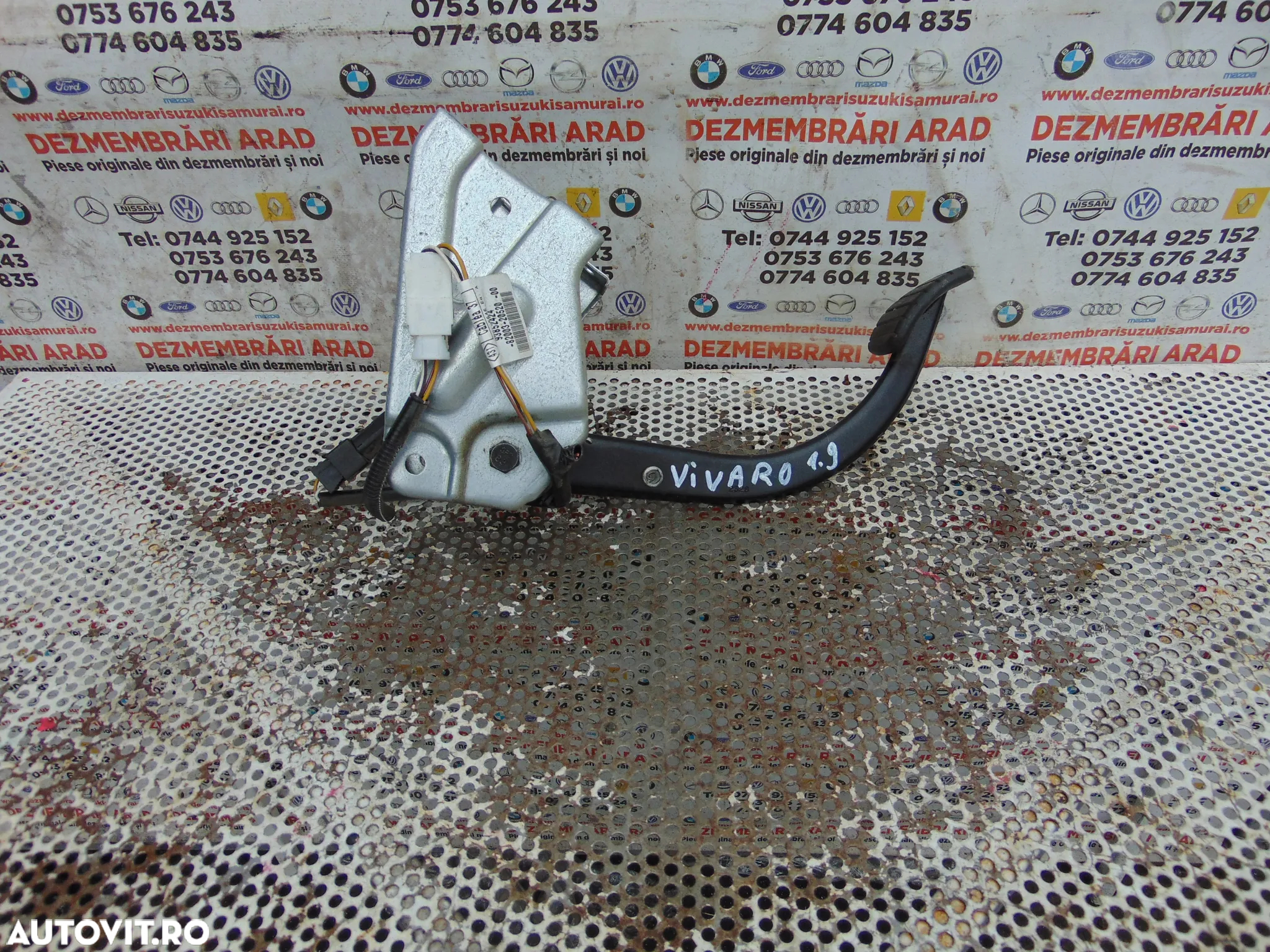 Pedala frana Opel Vivaro 2002-2014 Renault Trafic cod 8200320520 - 2