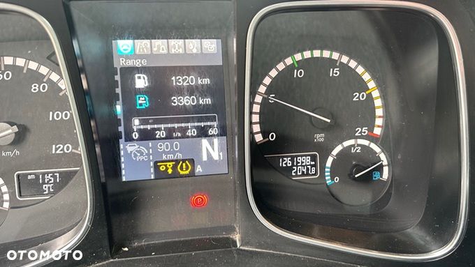 Mercedes-Benz ACTROS 2548 GIGASPACE AUTOMAT XENONY RETARDER 6x2 JUMBO OŚ PODNOSZONA ZABUDOWA KRONE FIRANKA DŁ:7.80m 2xALUTANK LODÓWKA KLIMA EURO 6 + PRZYCZEPA KRONE TANDEM FIRANKA DŁ:7.80m OSIE SAF OŚ PODNOSZONA ZESTAW PRZESTRZENNY PRZEJAZDOWY 2015r ŁADNY - 9