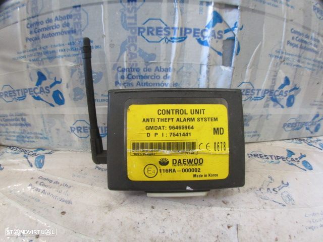 Modulo 96465964 CHEVROLET MATIZ 2008 0.8I 52CV 5P CINZA Módulo Alarme - 1