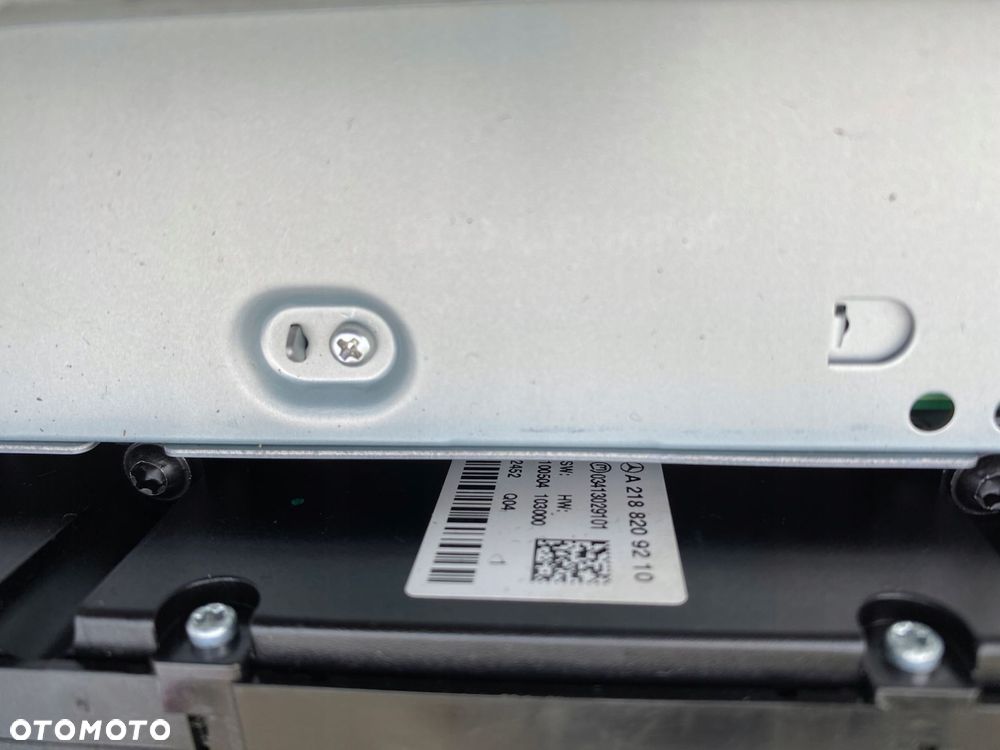 A2129005618 W218 CLS NAVIGACJA RADIO COMAND PANEL A2188209210 MERCEDES - 6