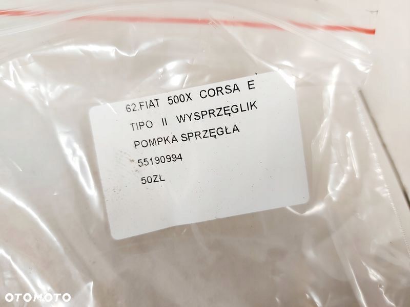 fiat 500x 500 x tipo ii wysprzęglik pompka sprzęgła 55190994 - 7