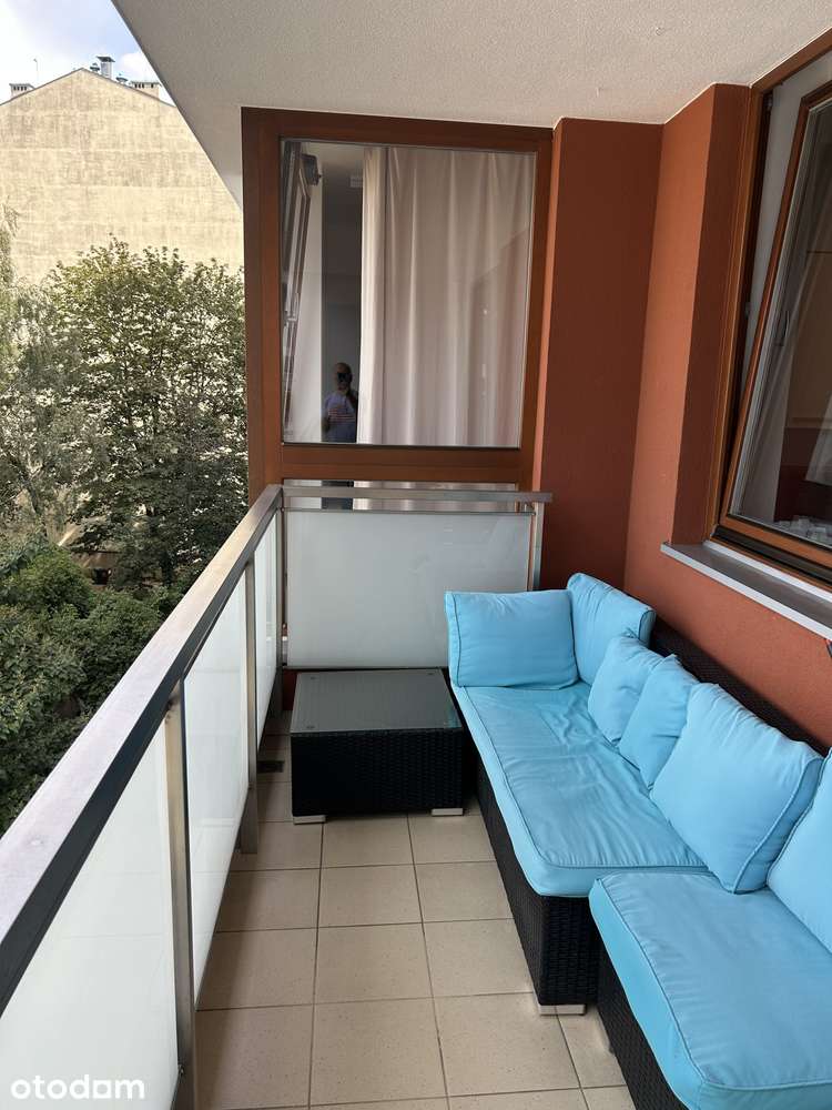 Mieszkanie 2-pokojowe z dużym balkonem w dzielnicy Wola. ulica Chłodna