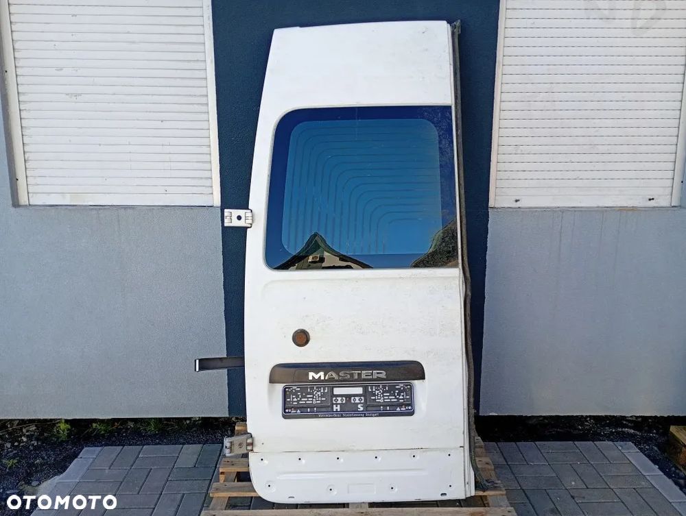 drzwi tylne lewe tył z szybą kompletne h2 opel movano b renault master iii nv400 2010-2024 - 1