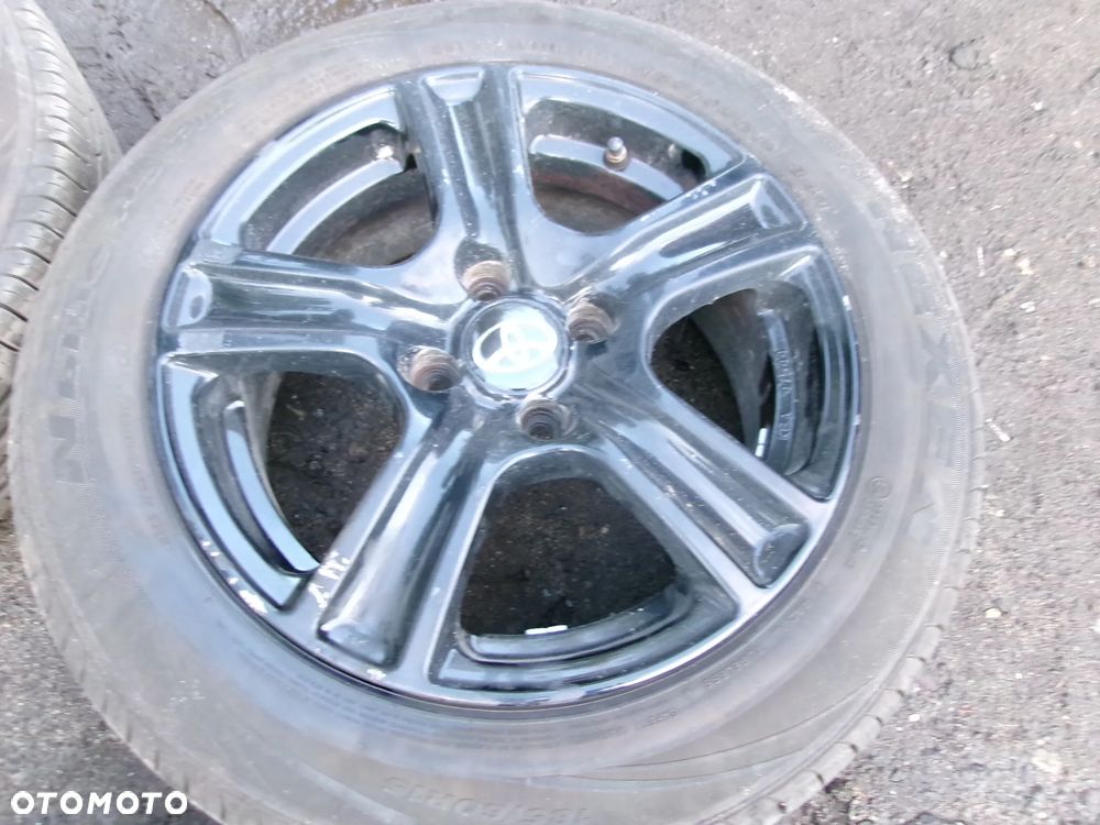 KOŁA FELGI ALUMINIOWE OPONY TOYOTA YARIS 185/60/15 4x100 KOMPL  YARIS II    III - 5