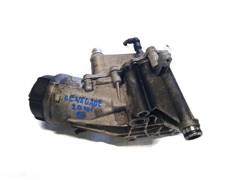 JEEP RENEGADE 17r 2.0 CRD PODSTAWA FILTRA OLEJU 00055273036 - 1