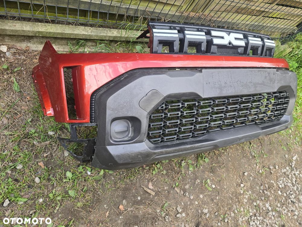 Dacia duster III lift IV zderzak przód ładny oryginał - 3