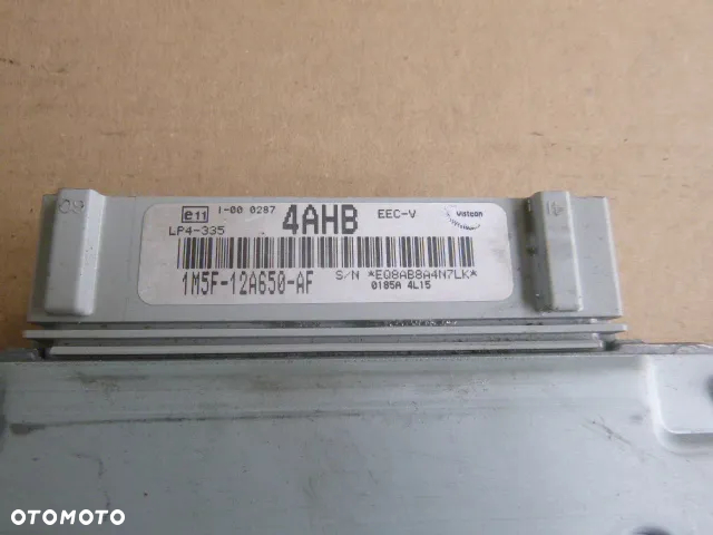 ZESTAW STARTOWY KOMPUTER STACYJKA IMMOBILIZER FORD FOCUS MK1 1.4 16V - 4