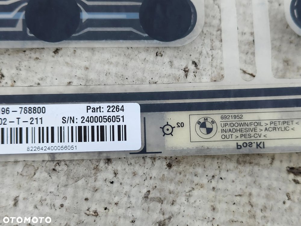 BMW E46 E83 E53 Mata zajętości fotela 6921952 - 5