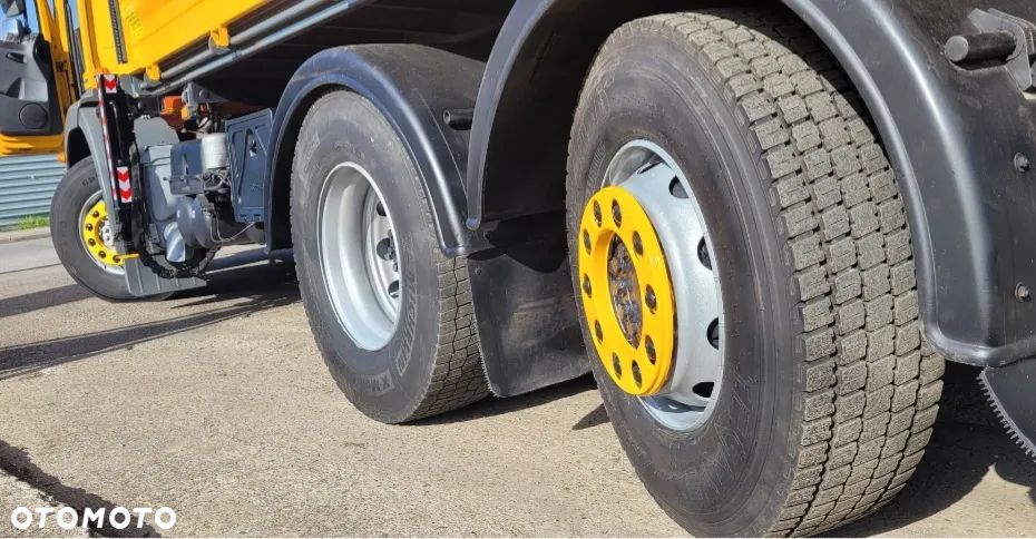 Mercedes-Benz AXOR 2529 HDS NOWY KIPER WYWROTKA oś SKRĘTNA - 23