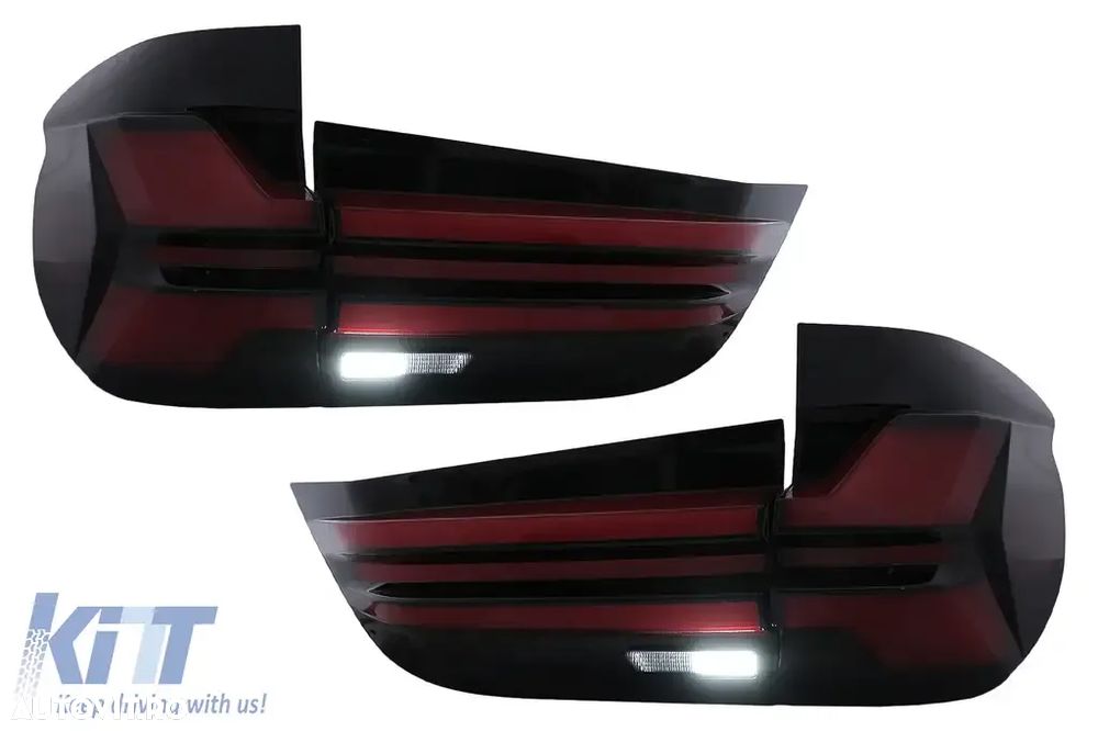 Stopuri Full LED BMW X5 F15 (2013-2018) Conversie la G05 Design - 3