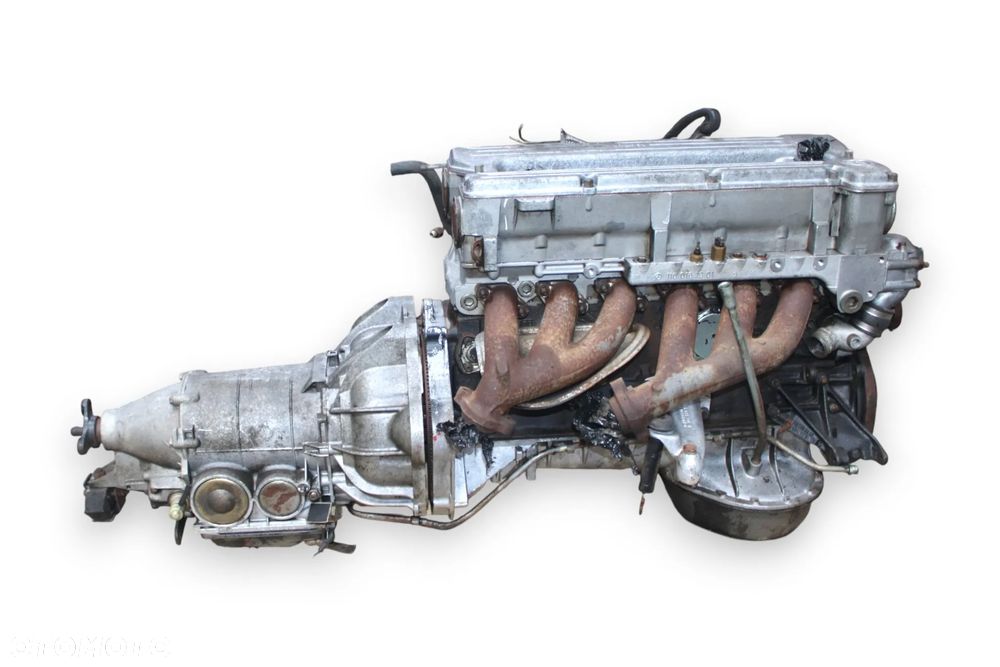SILNIK 2.8 R6 M110.984 + AUTOMAT 722.112 / MERCEDES W123 280E 1980 - 2