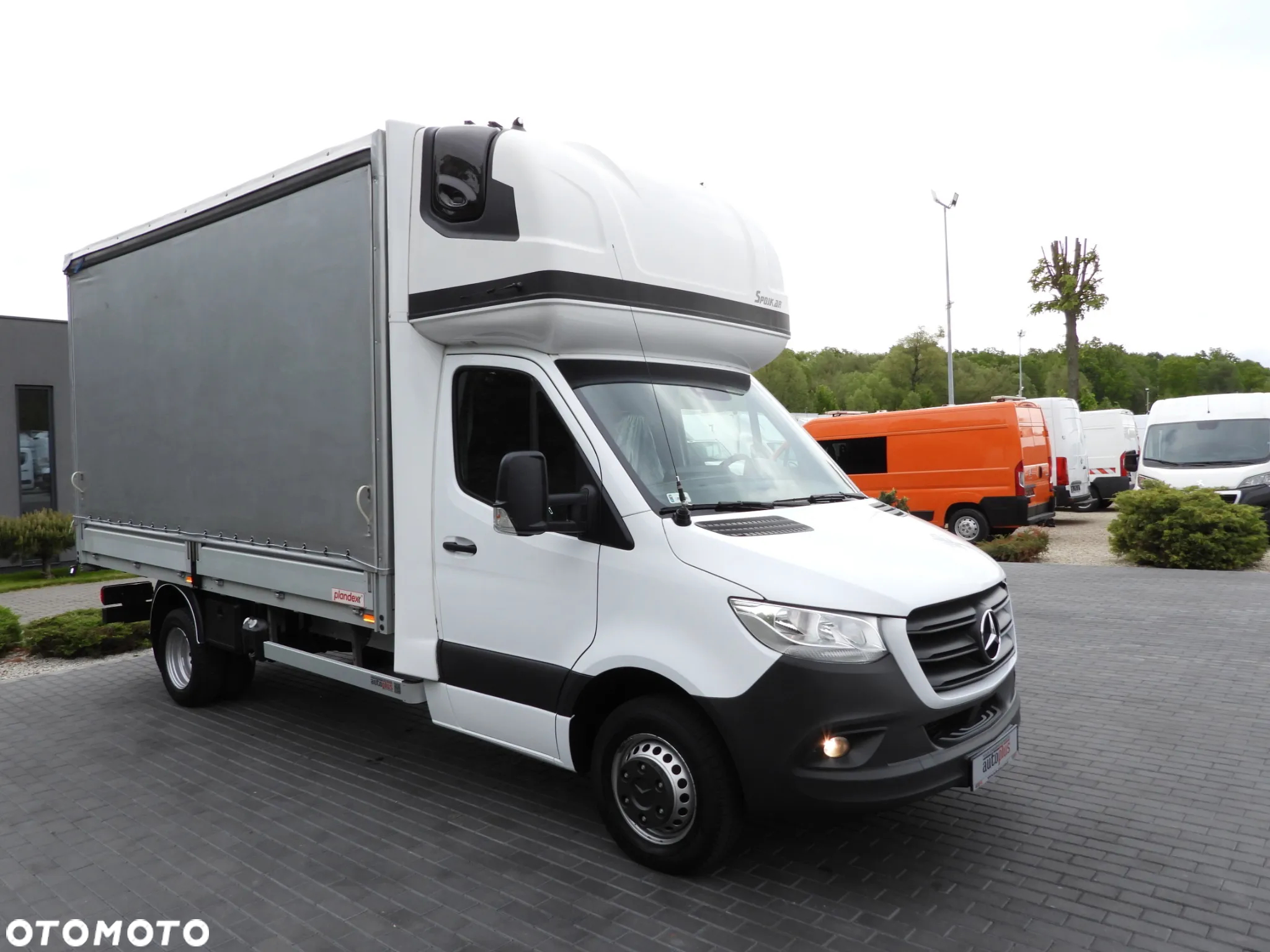 Mercedes-Benz SPRINTER 519 PLANDEKA 8 PALET WEBASTO TEMPOMAT BLIŹNIACZE KOŁA KLIMATYZACJA 190KM [ 188999 ] - 5