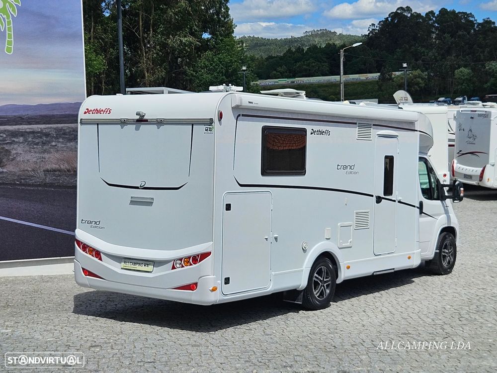 Dethleffs Trend Cama central+Basculante - 10