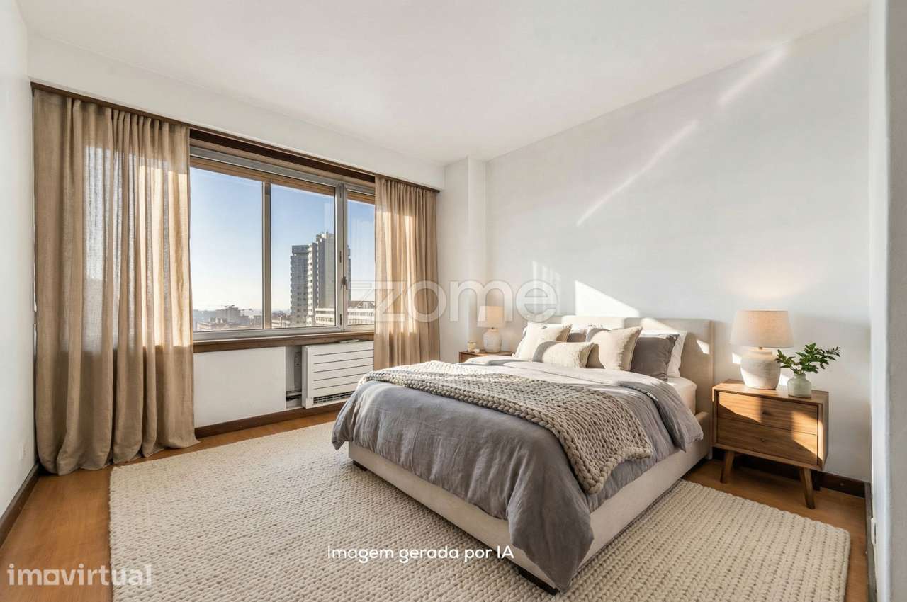 Exclusivo Apartamento T5, com Vista Mar e Garagem no Foco - Boavista - Grande imagem: 5/32