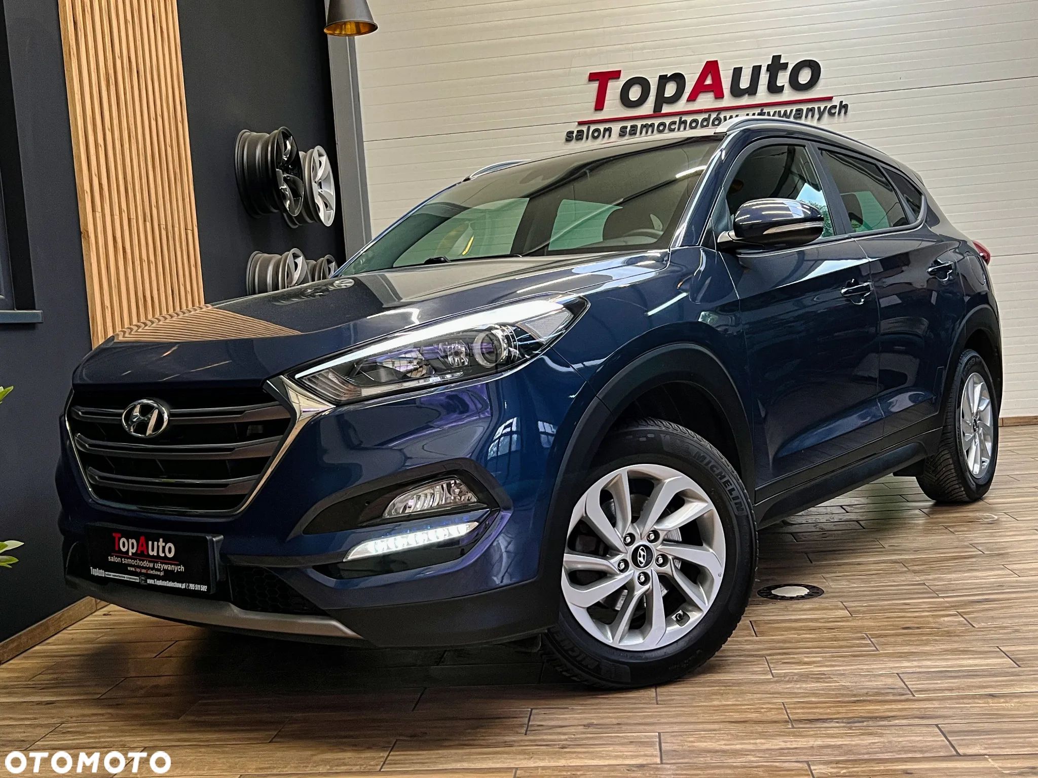 Hyundai Tucson blue 1.7 CRDi 2WD Trend - 1