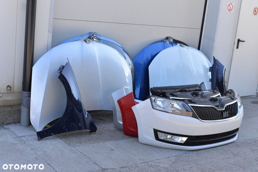 MASKA ZDERZAK BŁOTNIK LAMPA BELKA PAS SKODA RAPID - 4