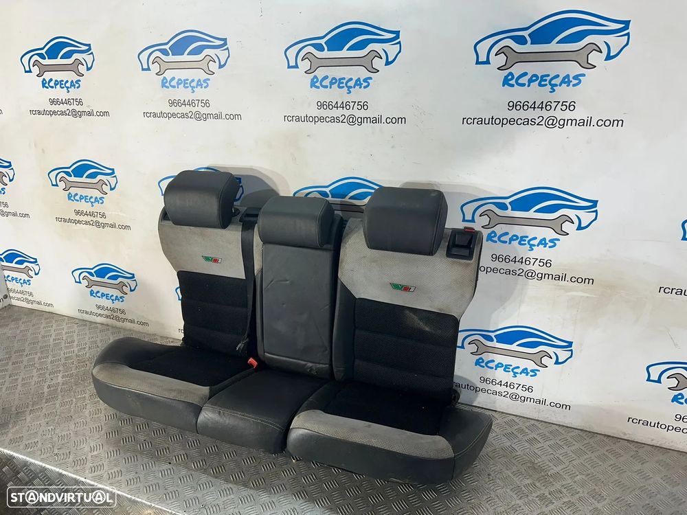Conjunto Bancos Pele Tecido Skoda Octavia 2 MK2 1Z RS VRS 2004 - 2013 - 10