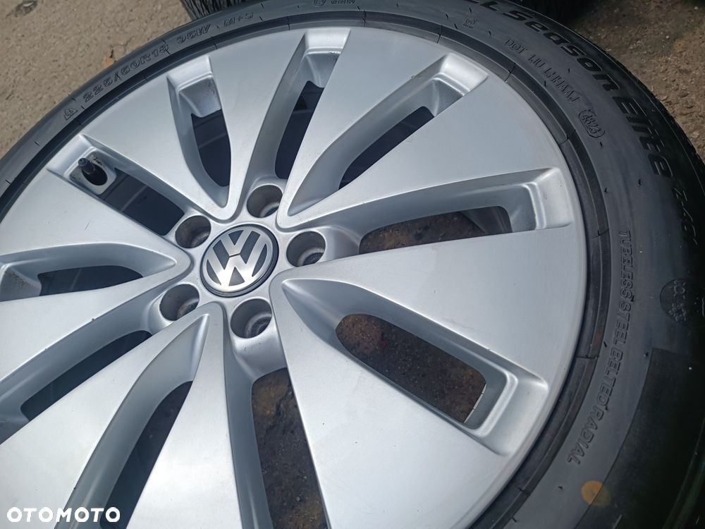 5x112 Alufelgi Felgi Aluminiowe 1K0 18 Koła całoroczne SKODA OCTAVIA II III 2 3 VRS SEAT LEON TOLEDO ALTEA VW PASSAT B5 B6 GOLF V VI VII 5 6 7 GTi Gtd TOURAN CADDY JETTA AUDI A4 B5 B6 A3 8P 8V Legnica ALU-RAD 225/50 - 10