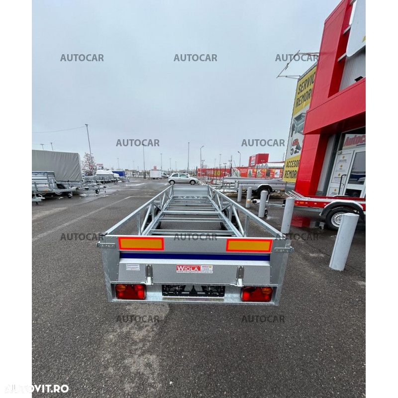 Wiola Remorca auto Wiola transport fier  DR610N 6x1.2 m 750 kg - 3
