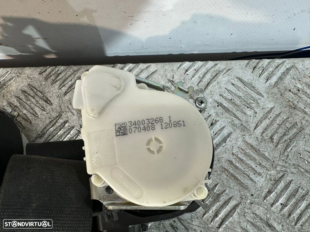 .Conjunto Cinto De Segurança Frente Frontal Direito Esquerdo Tras Traseiro Original BMW Serie 1 E87 5 portas Serie 3 e90 Carro Sedan 2004 - 2013 - 5