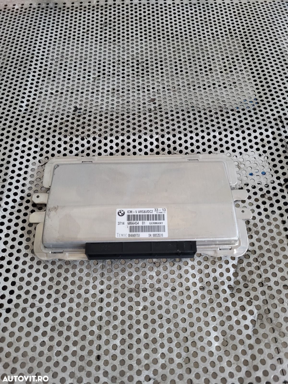 Calculator Modul Suspensie ICM Bmw F10 F11 F01 F02 F06 F12 F13 Cod 6866454 Dezmembrez Bmw F10 F11 LCI M Paket Cod Motor N55B30 3.0 3.5 4.0 Benzina An 2012-2013-2014-2015-2016-2017 - 1