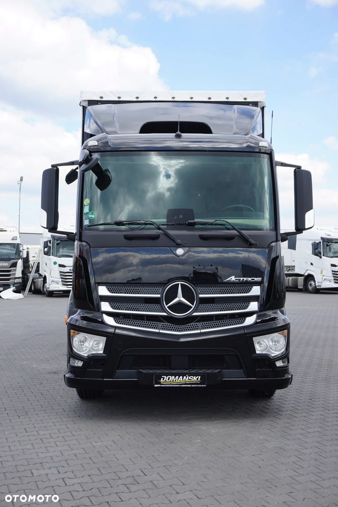 Mercedes-Benz ACTROS / 1835 / ACC / E 6 / FIRANKA + WINDA / 21 PALET / DŁ. 8,4 M - 14