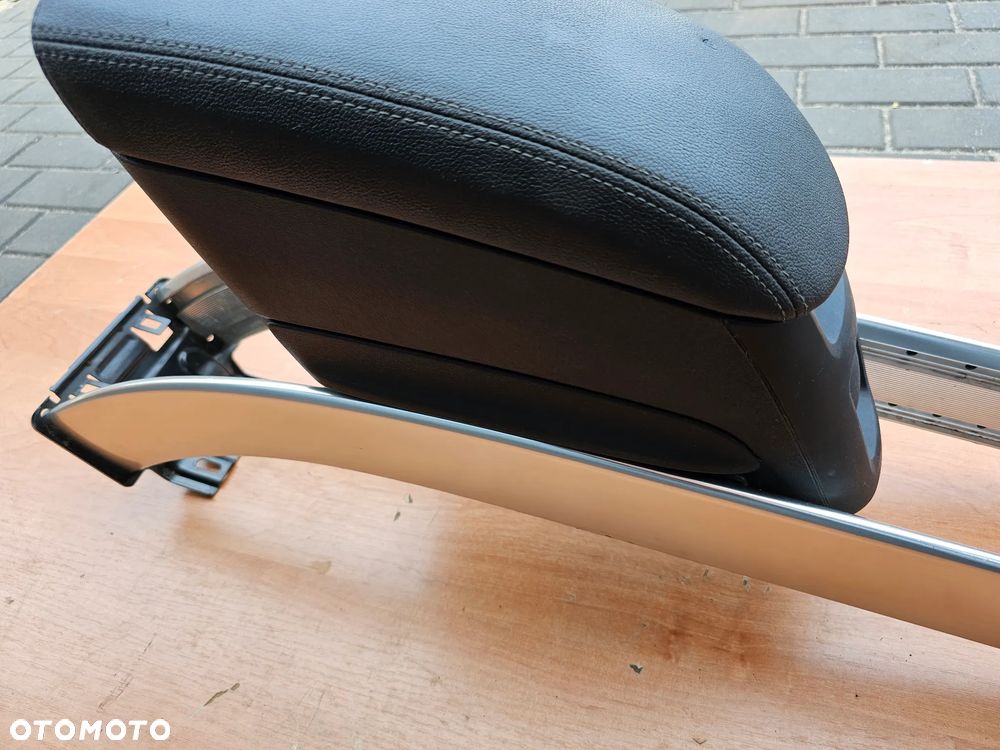 PODŁOKIETNIK SKÓRZANY SZYNA TUNEL OPEL MERIVA B EUROPA CZARNA - 9