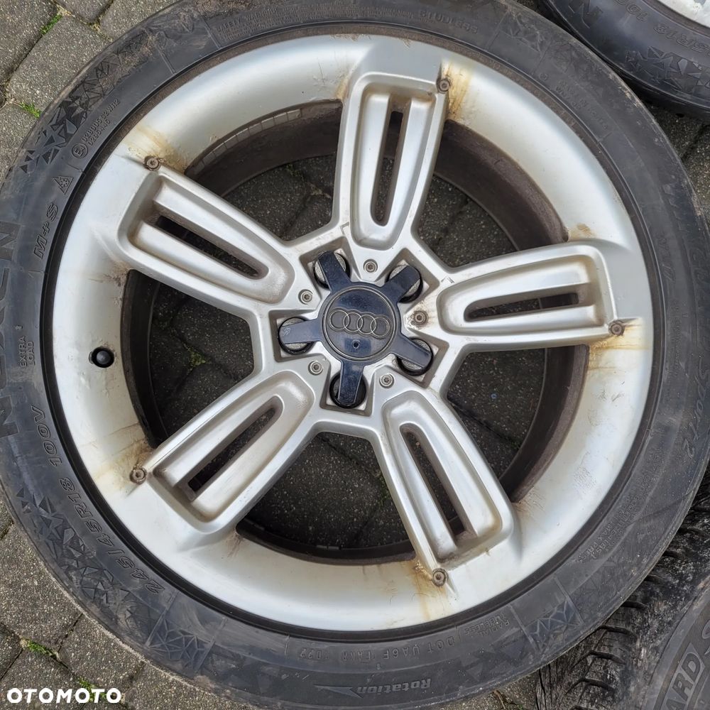 AUDI A6 C6 LIFT ALLROAD FELGI ALUMINIOWE ALUSY OPONY KOŁA 18 CALI 5X112 - 2