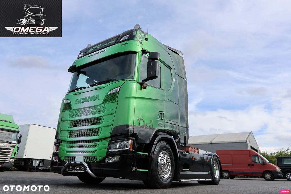 Scania S 500 / 500S / Show Truck / 6X Poduszki / Klima Post / Full LED / - 23