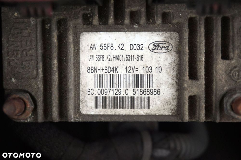 ZESTAW STARTOWY ODPALENIA KA II RU8 1.2 8V IAW5SF8K2 51868986 9S51-12A650-CB FORD 2008-2016 - 5