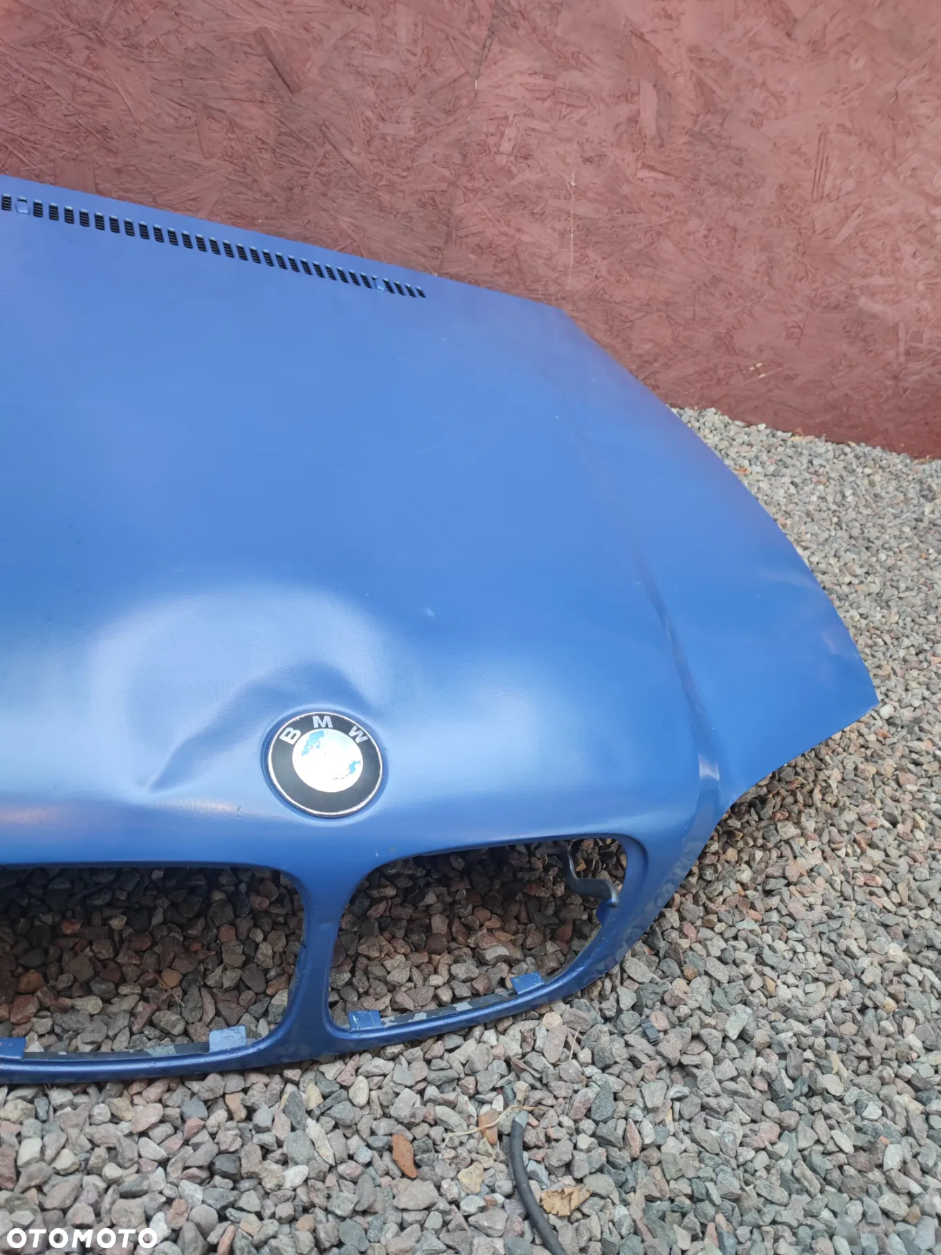 BMW E46 COUPE / CABRIO ORYGINALNA MASKA / POKRYWA SILNIKA PRZED-LIFT DO DRIFTU / GRUZ O NR. 41 61 8 237 725 OEM - 5