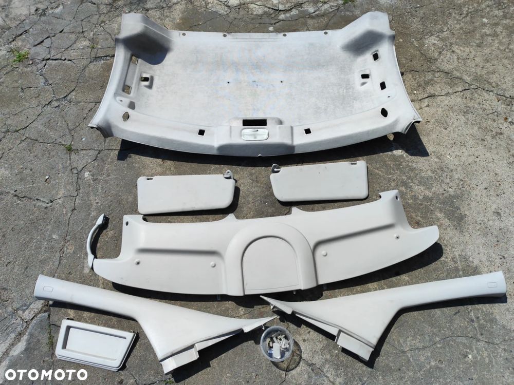 podsufitka sufitówka komplet z daszkami pólka schowek do scudo II jumpy expert 07-