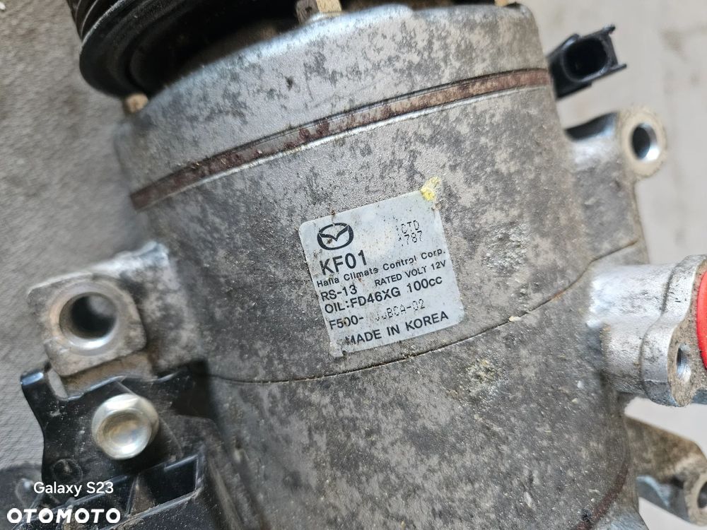 Sprężarka pompa kompresor klimatyzacji MAZDA 6 III CX-5 2,2 D 2015r F500-JUBCA-07 F500-JUBCA-02 F500-JUBCA-04 F500-JUBCA-05 - 2