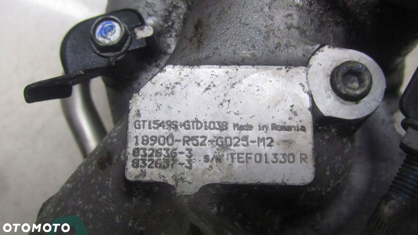 HONDA CR-V IV 1.6 BI-TURBO TURBOSPRĘŻARKA 18900-R5Z-G025-M2 - 2