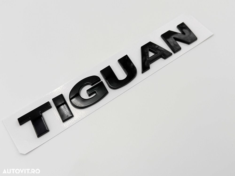 Emblema Compatibila VW Tiguan negru - 2
