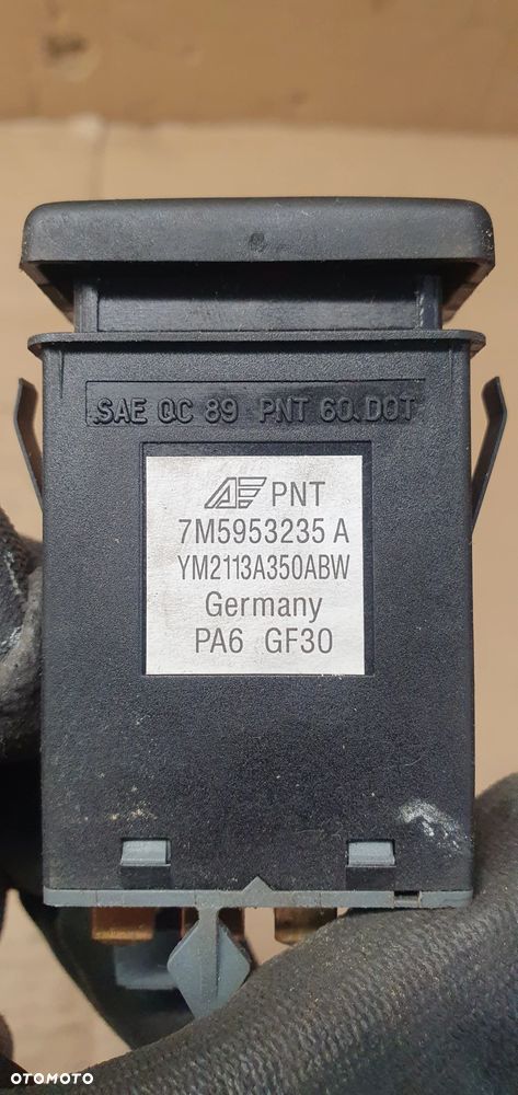 Przełącznik świateł awaryjnych Ford Galaxy 7M5953235A - 4
