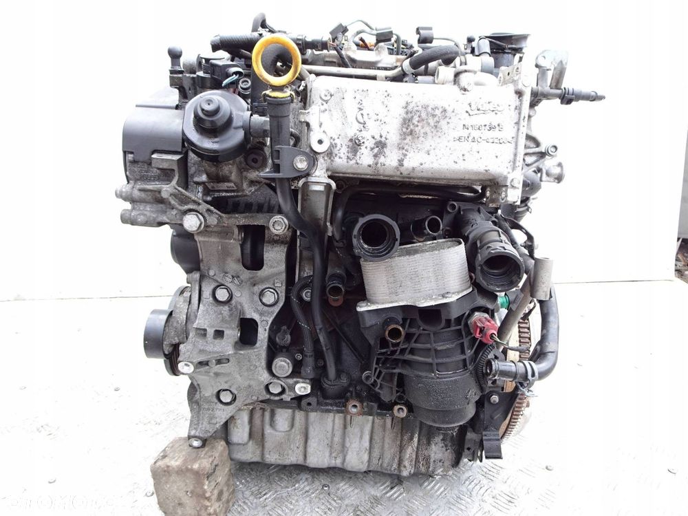 silnik kpl. skoda seat vw audi 1.6 tdi 105 km clhc clh - 4