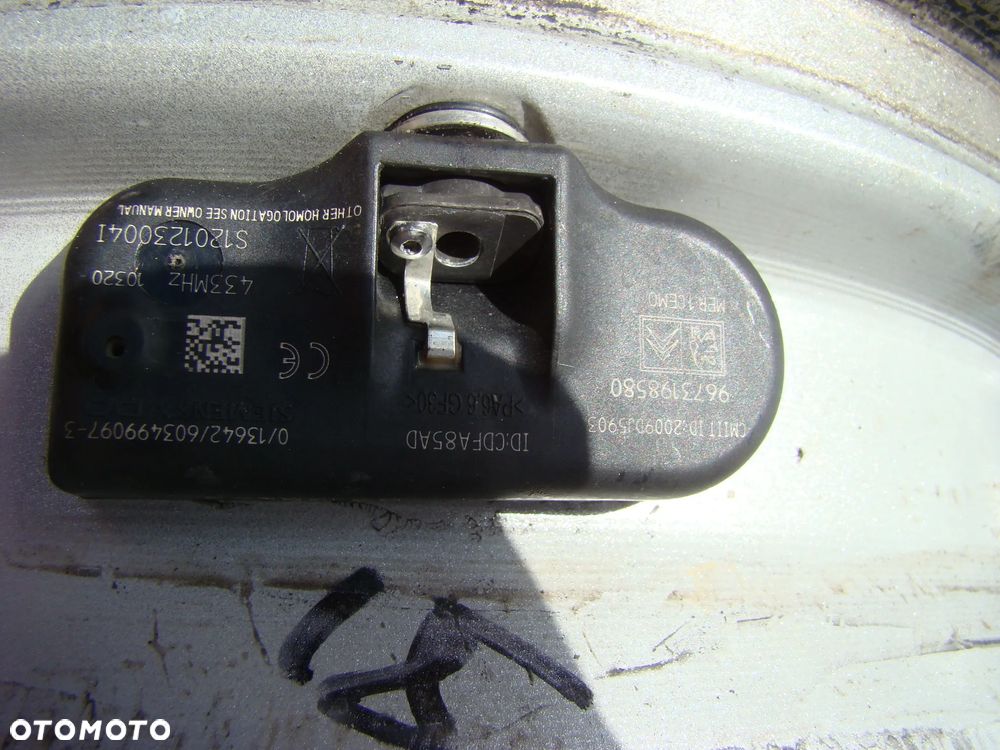 a259 5x98 Peugeot 807 806 Citroen C8 Fiat Ulysse Lancia Phedra 7jx16 czujniki TPMS - 6