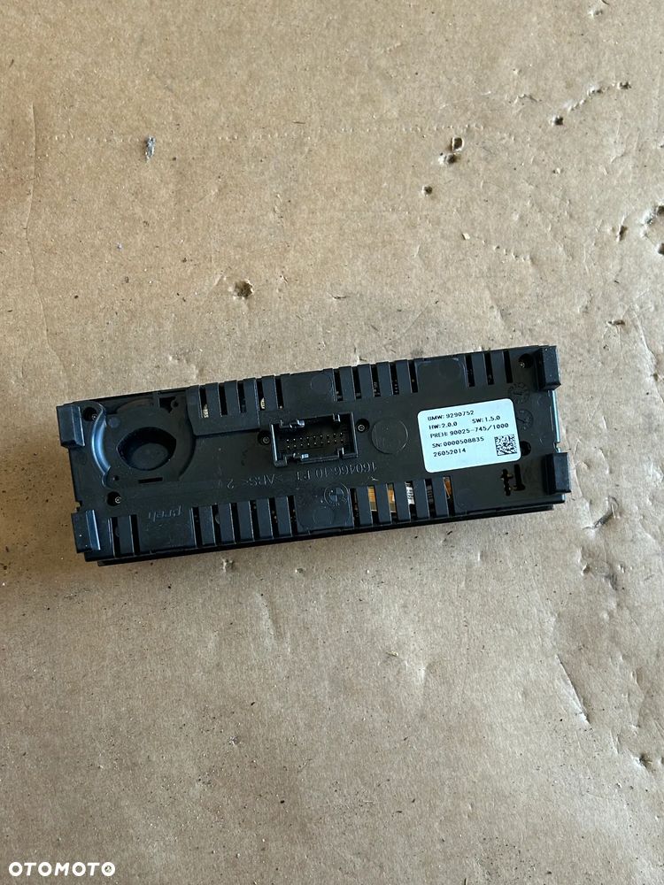 BMW F10 F11 PANEL KLIMATYZACJI 9290752 - 2