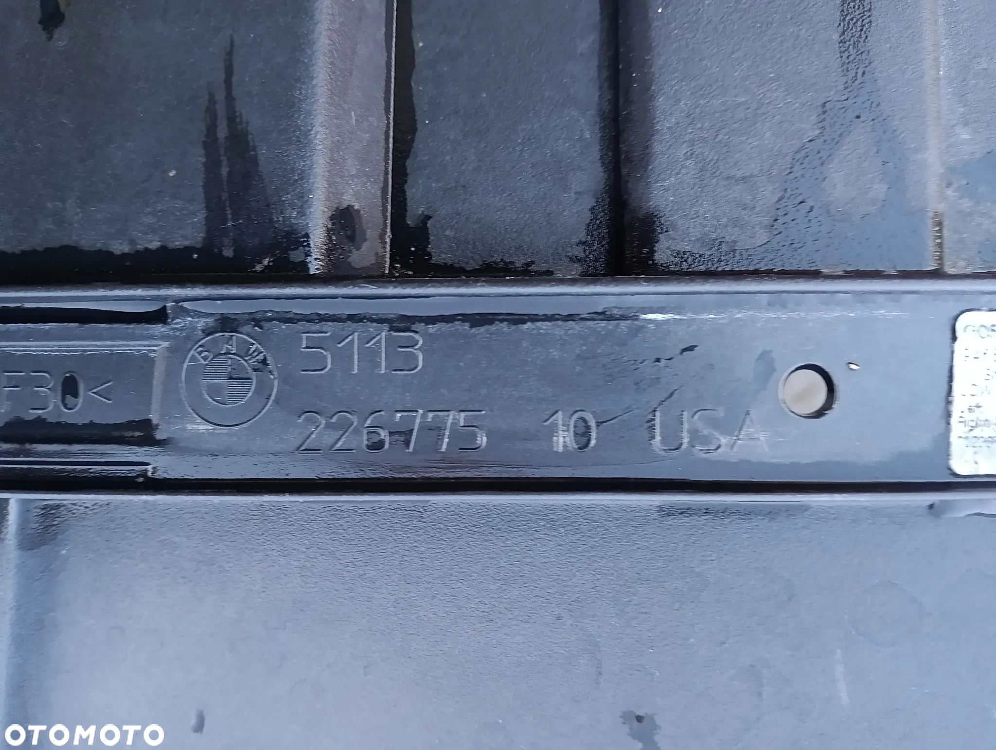 bmw x6 g06 x7 g07 roleta wlot powietrza atrapa zaluzja silniczek 226775-10 226775 - 13