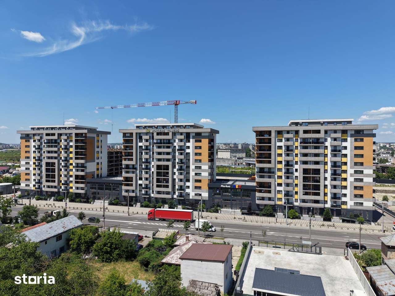 Apartamente noi 1 camera direct dezvoltator Poitiers Towers — fotografia 1