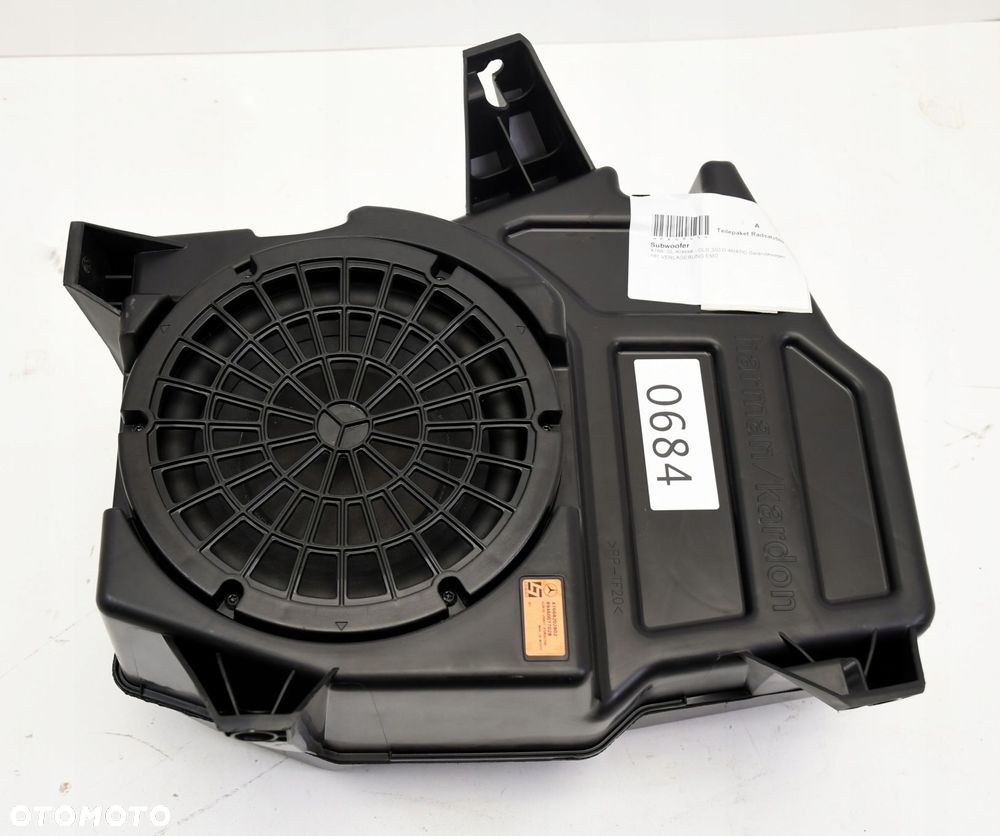 MERCEDES GL GLS W166 X166 SUBWOOFER GŁOŚNIK 0684 - 1