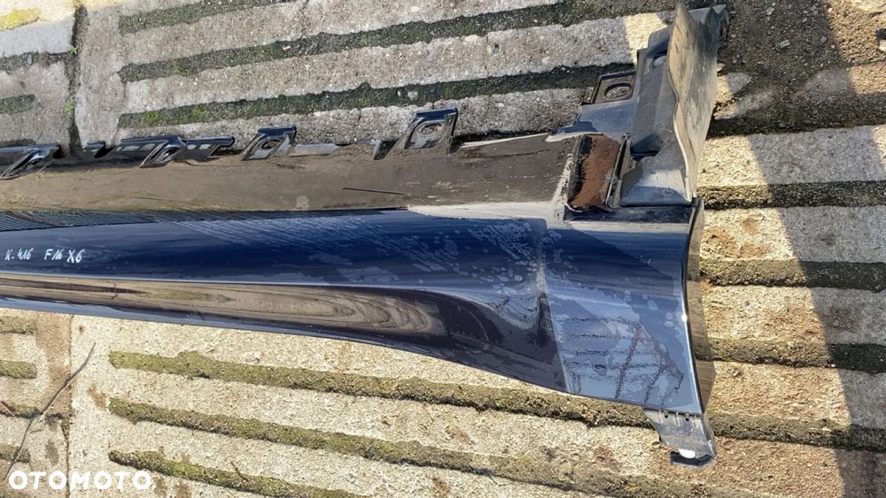 BMW X6 F16 LISTWA PROGOWA PRAWA M PAKIET KOLOR 416 - 2